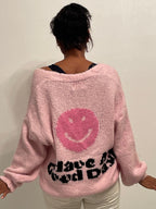 Strickjacke Happy