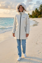Umziehkleid "REGATTA" UMZIEHKLEID ROBE WASSERDICHT – TraumStück Sylt – Moonstruck, Vorderansicht