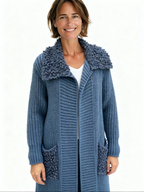 Cardigan mit Kragen
