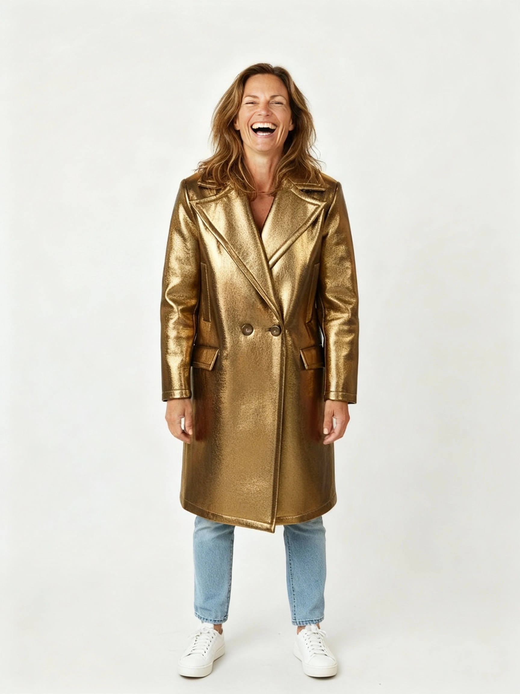 Mantel Gold-Optik