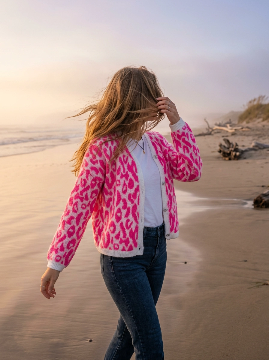 Leo Strickjacke