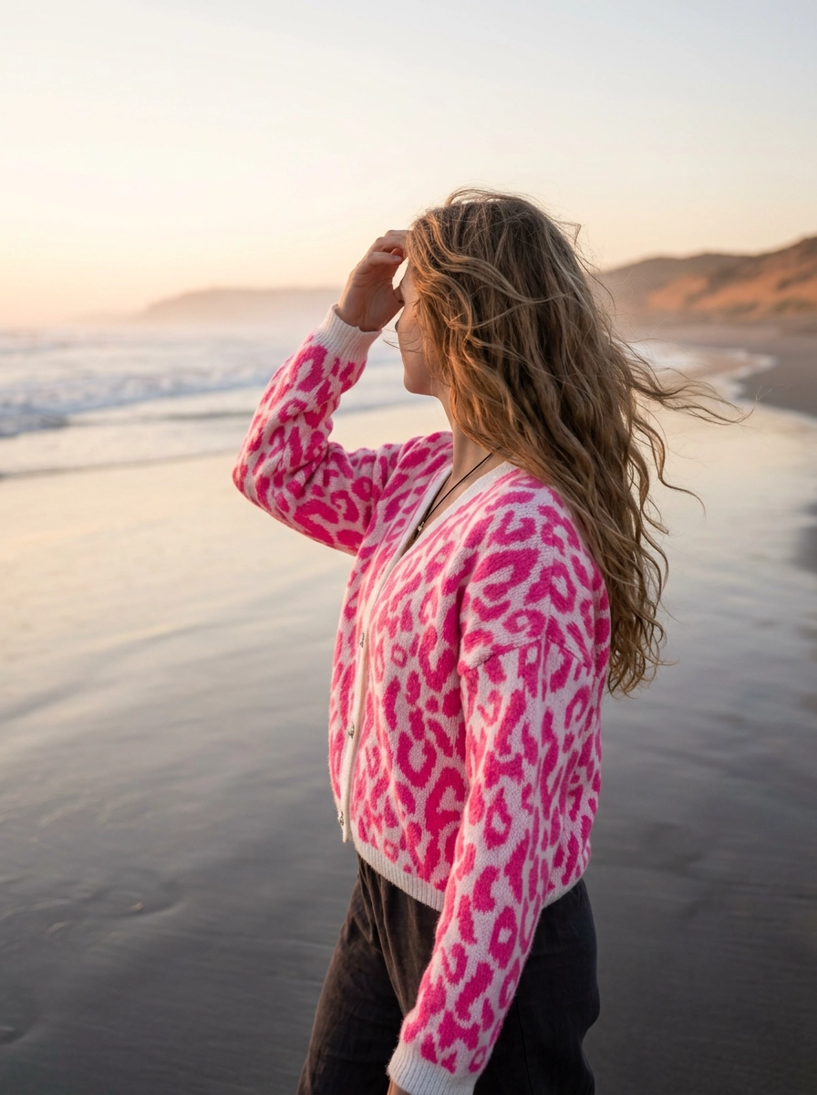 Leo Strickjacke