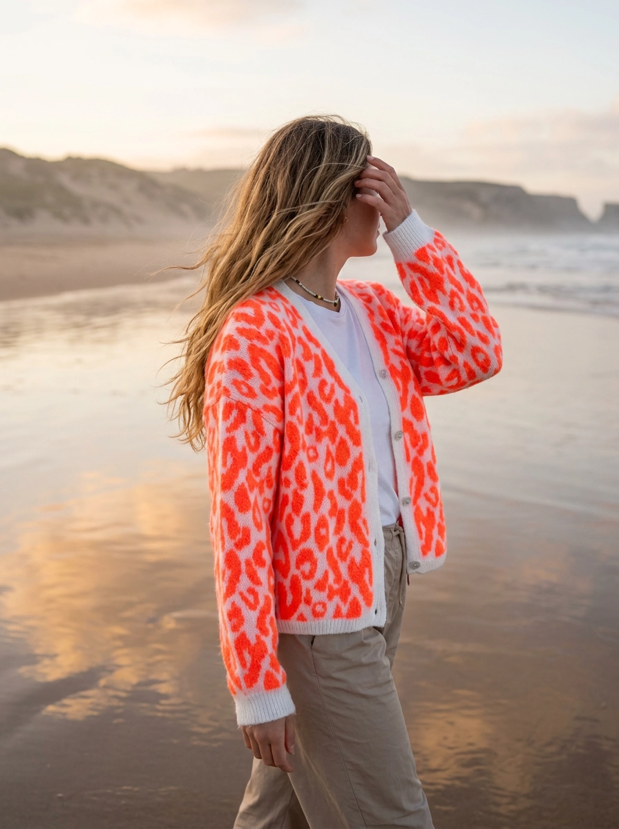 Leo Strickjacke
