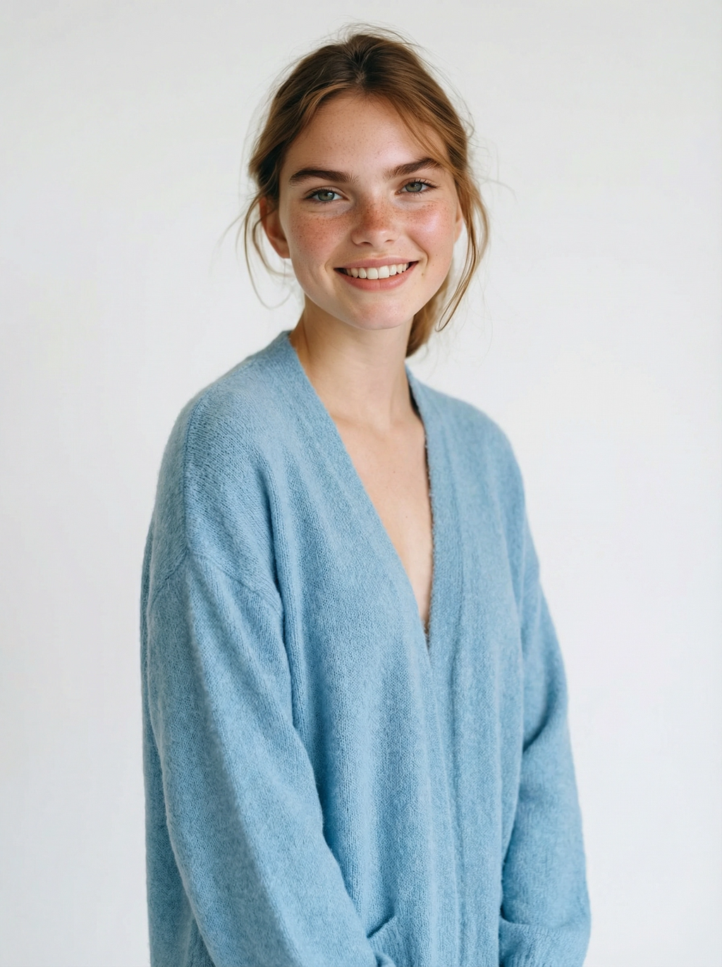 Strickjacke baby alpaca