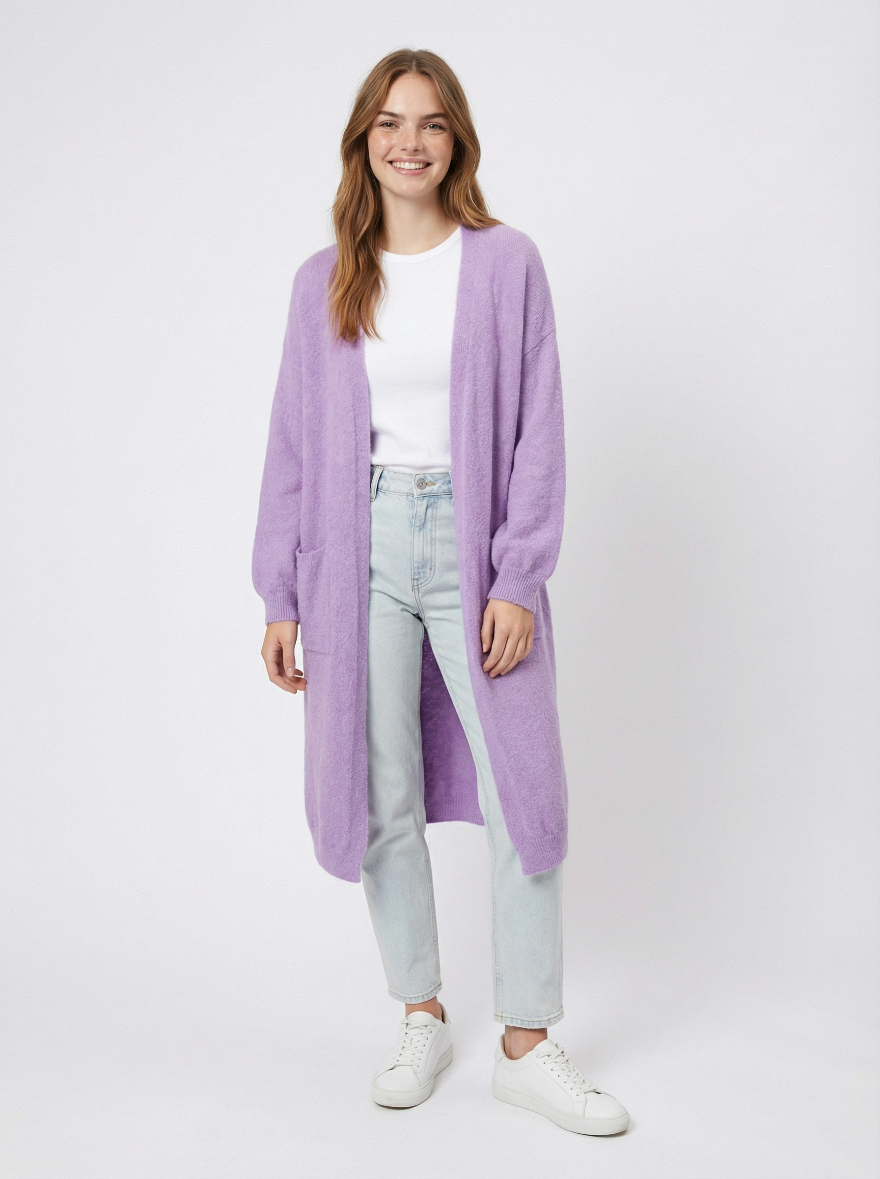 Strickjacke baby alpaca