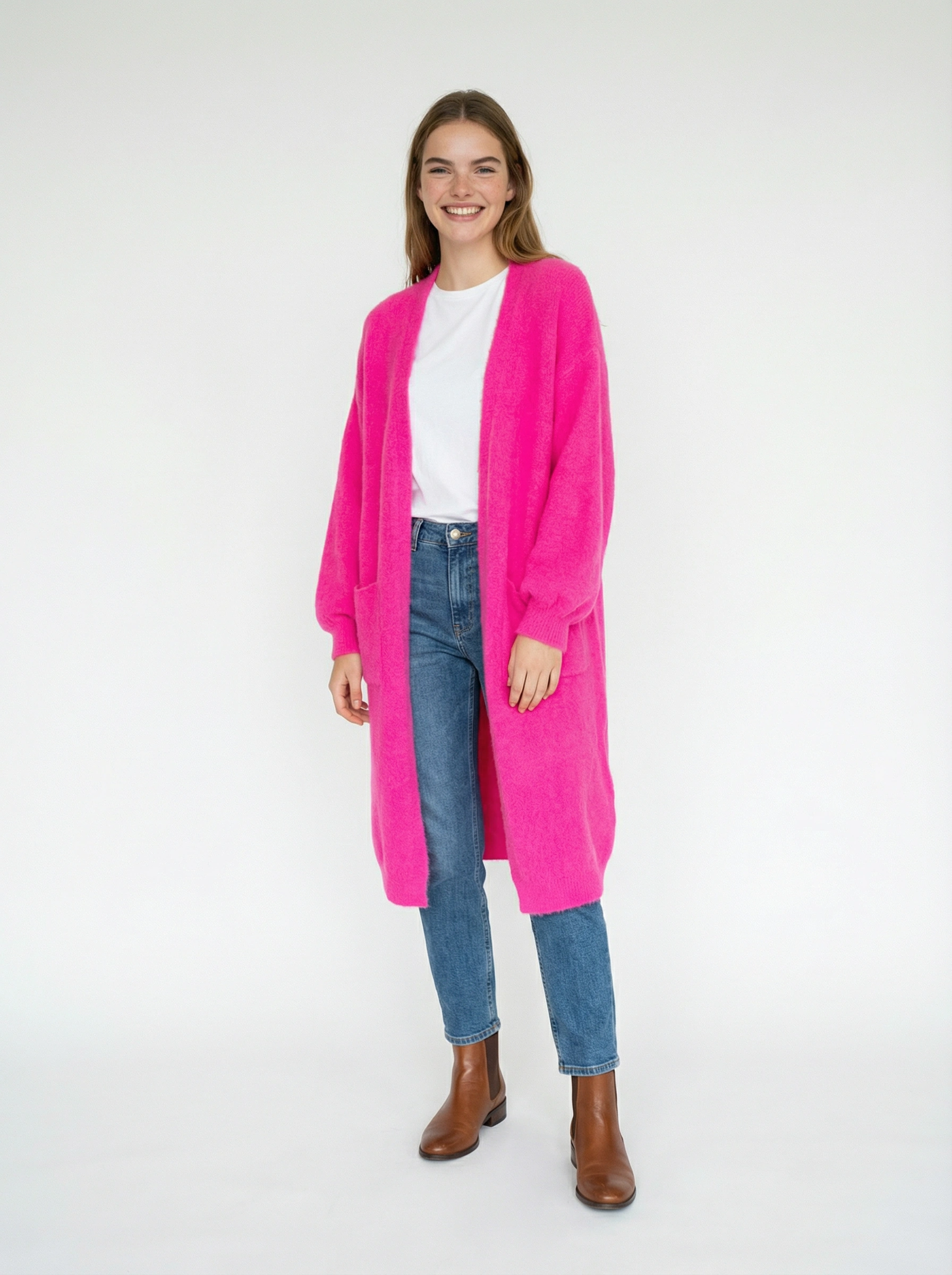 Strickjacke baby alpaca