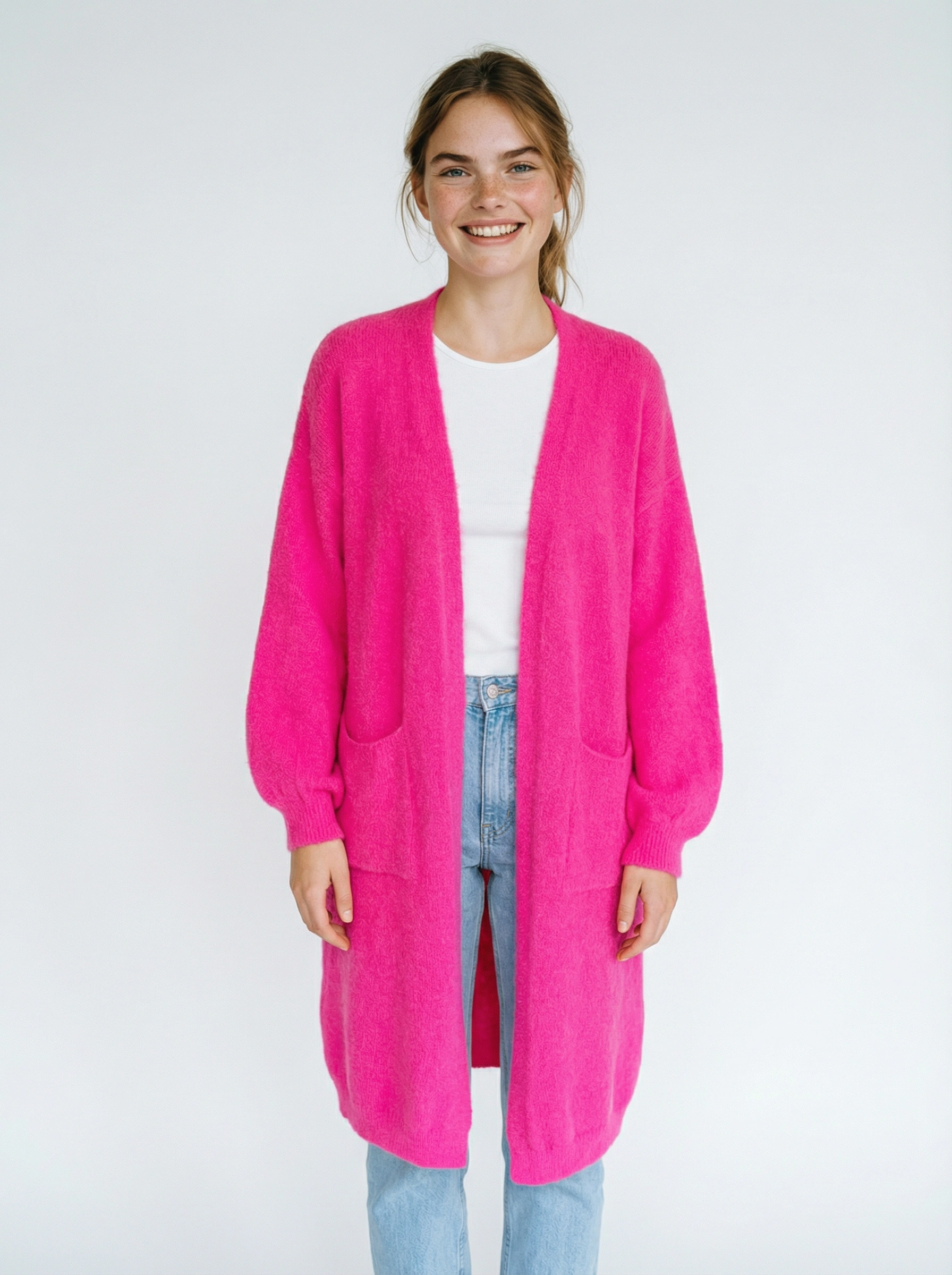 Strickjacke baby alpaca