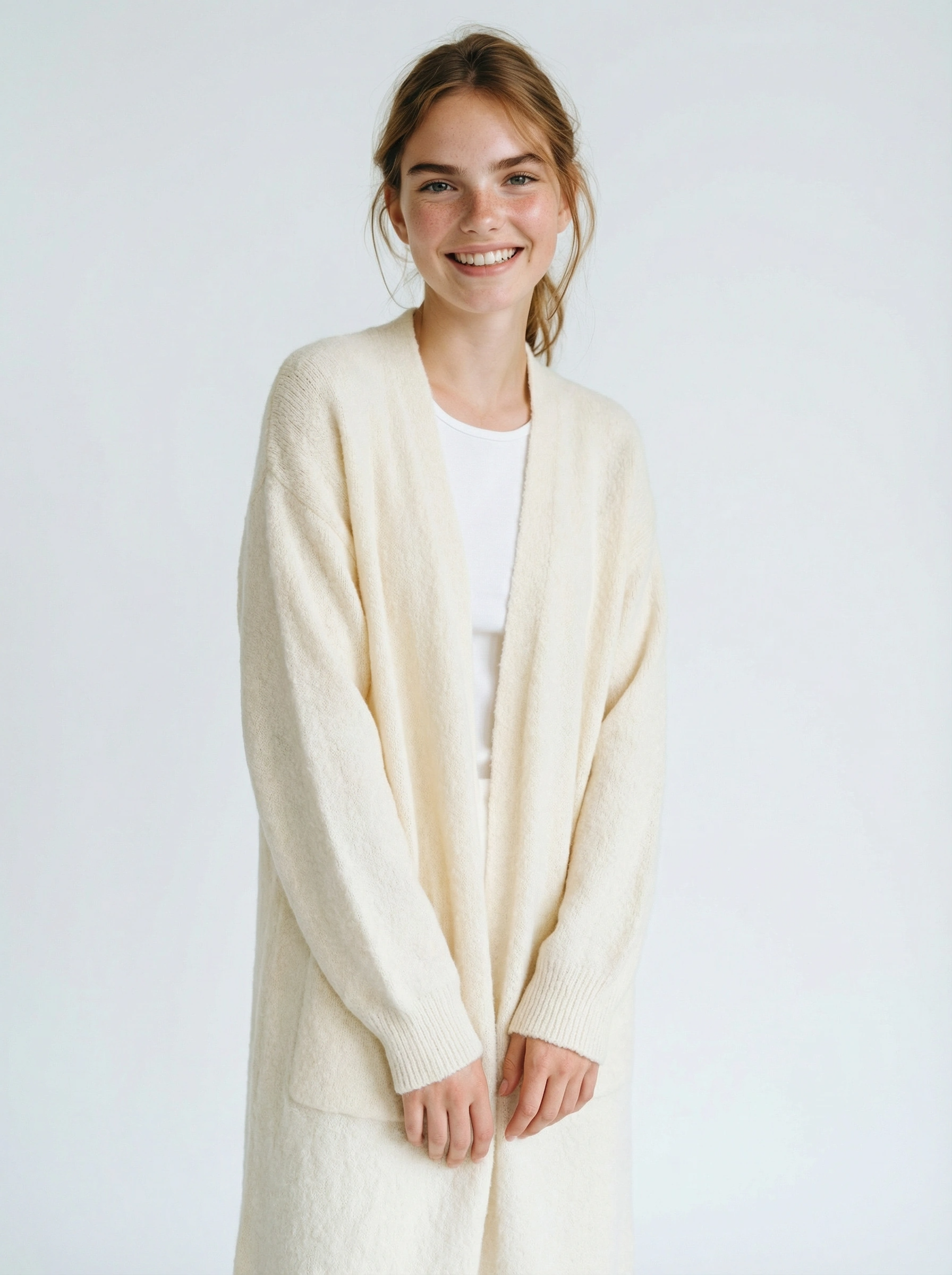 Strickjacke baby alpaca