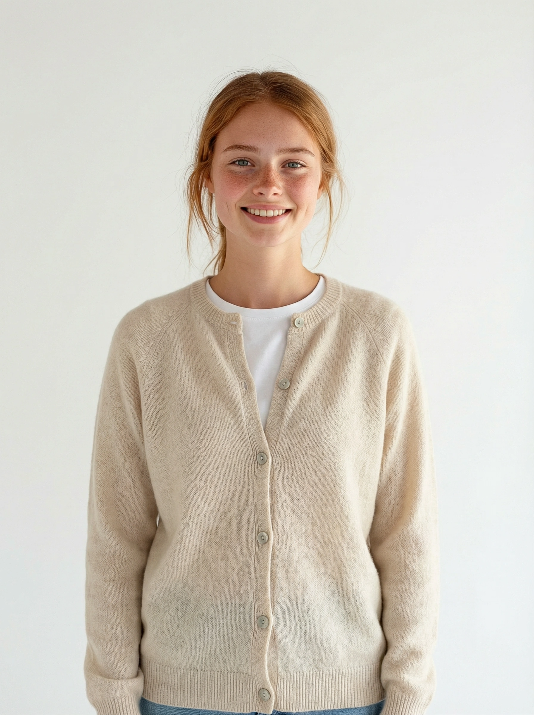 Strickjacke kurz baby alpaca