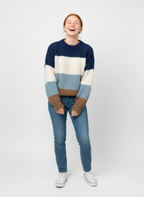 Strickpullover Streifenoptik