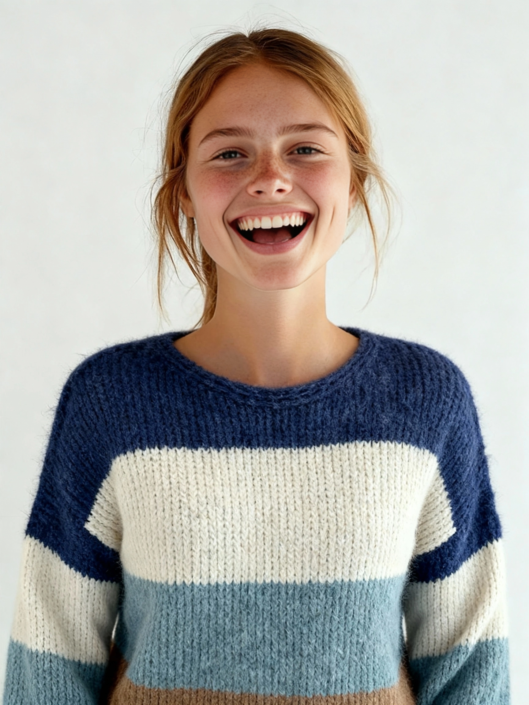 Strickpullover Streifenoptik