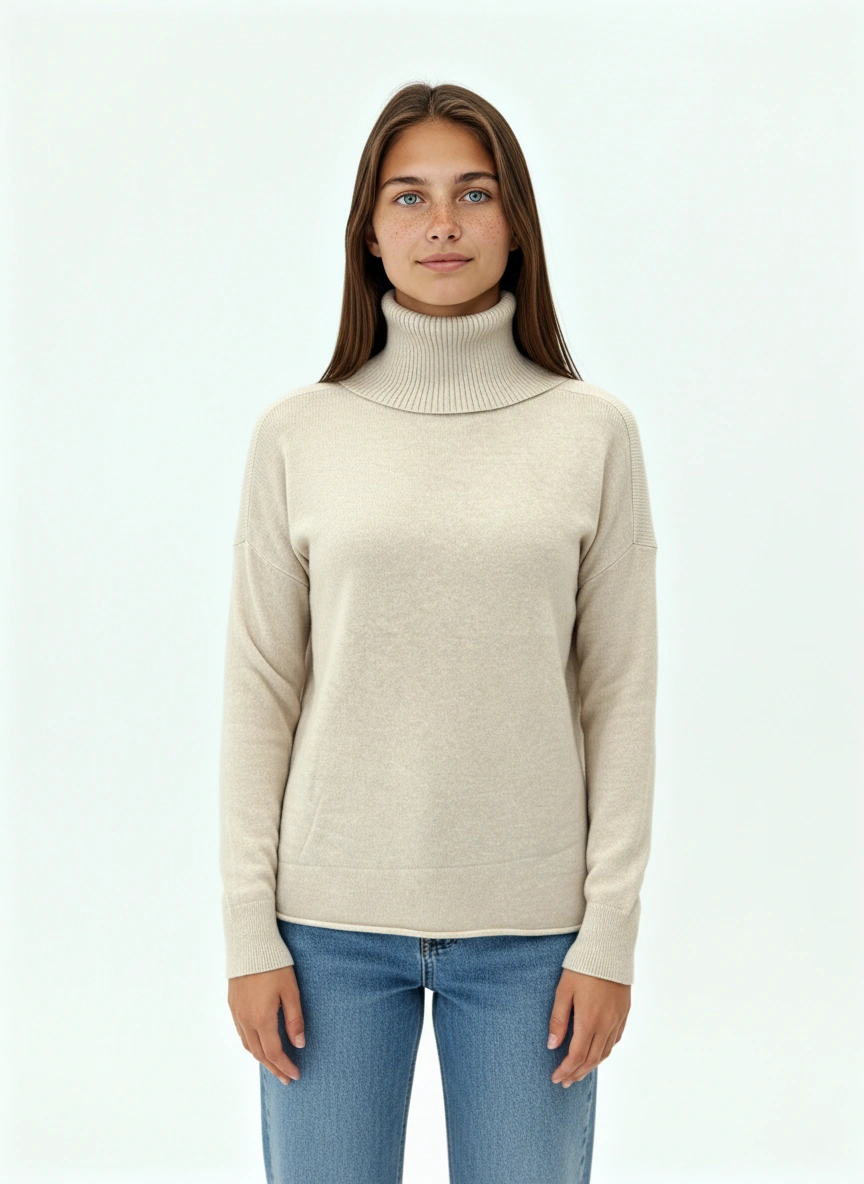 Rollkragen Sweater