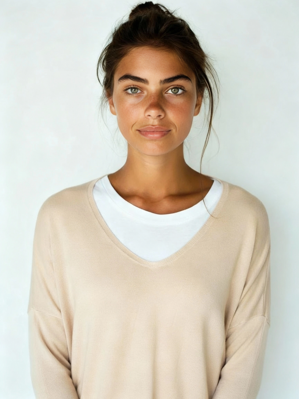 Feinstrick V-Neck Sweater