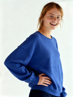 Rundhals Feinstrick relaxed Fit