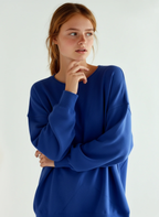 Rundhals Feinstrick relaxed Fit